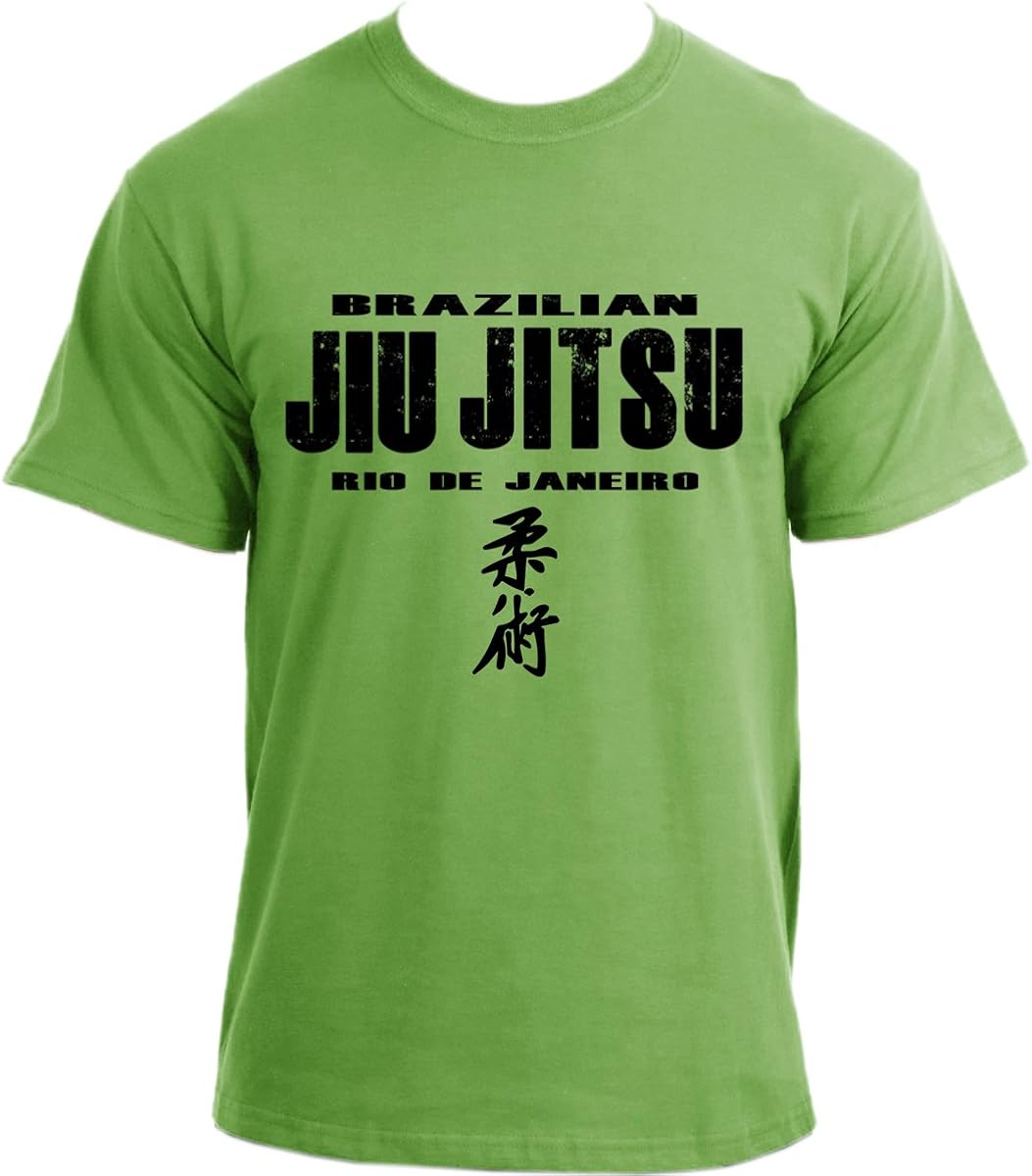 Brazilian Jiu Jitsu Rio de Janeiro MMA BJJ Tshirt Amazon.co.uk Clothing