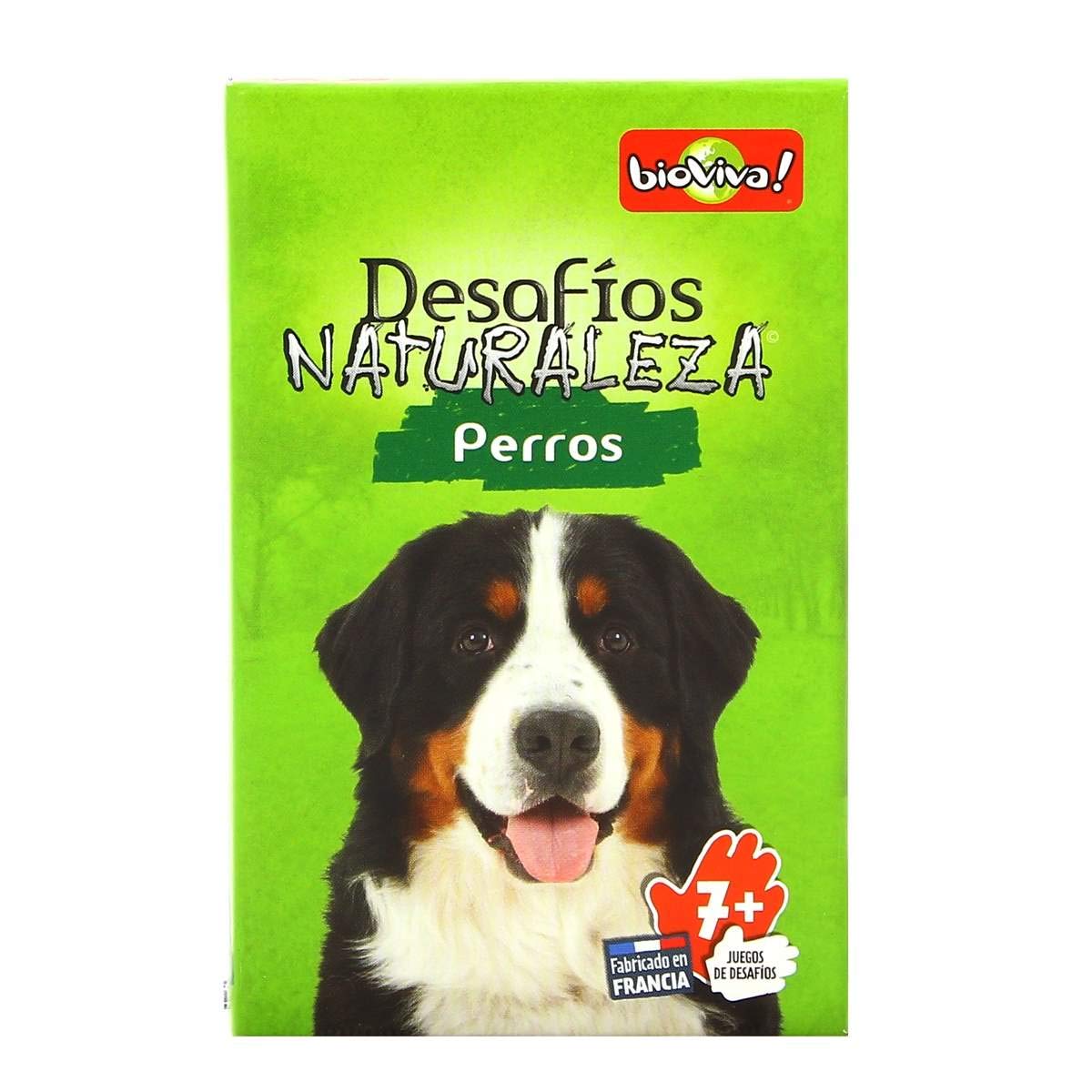 Bioviva Nature Challenges Animals- Dogs Card Game, Language- Spanish