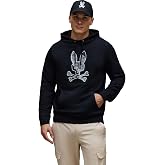 Psycho Bunny Olivier Pixel Bunny Embroidered Hoodie