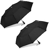 ShedRain WindPro Auto Open & Close Portable Compact Travel Umbrella – With Vented, Teflon-Coated Canopy for Rain and Wind