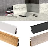 VP High Line 2.5m PVC Skirting Board White Matt - External Corner M089 view 2