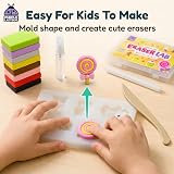 Purple Ladybug Eraser Lab DIY Clay Kit Food Themed Kids 4+ STEAM view 6