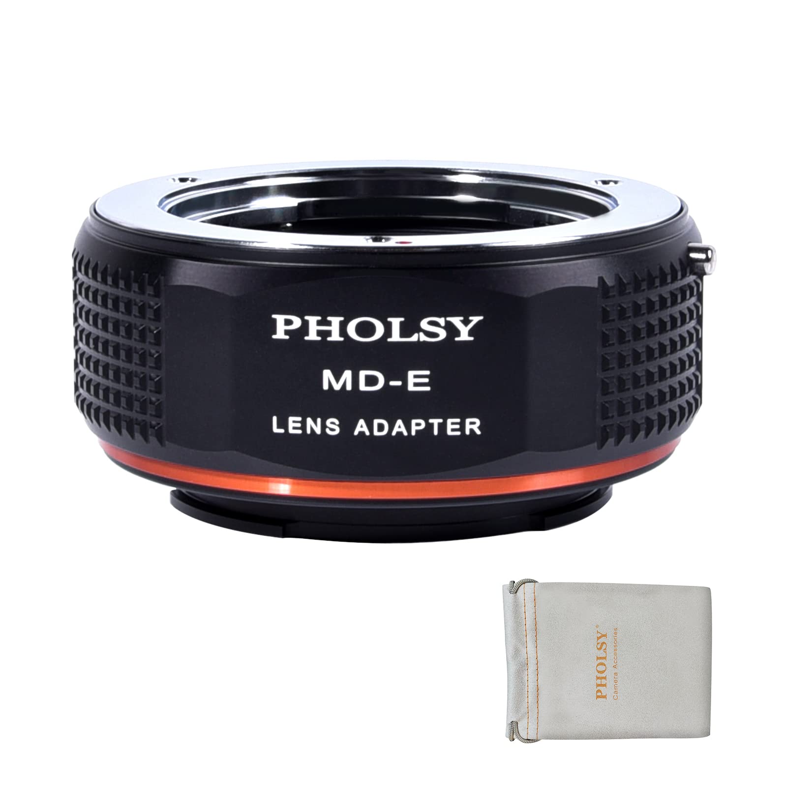 PHOLSY Lens Mount Adapter for Minolta Rokkor MD/MC/SR Lens Compatible with Minolta MD to Sony E Mount Camera Body a1 a9 a7S iii/ii, a7R a7C a7 iv/iii/ii, a6600 a6500 a6400 a6300 a6000 NEX etc.