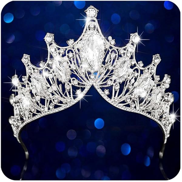 Amazon.com : ZIFENGXUAN Ladies Crown Tiara for Women Costume