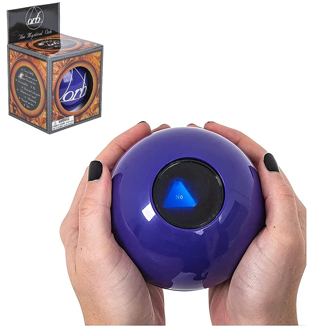 Fortune Telling Purple Magic Orb (4