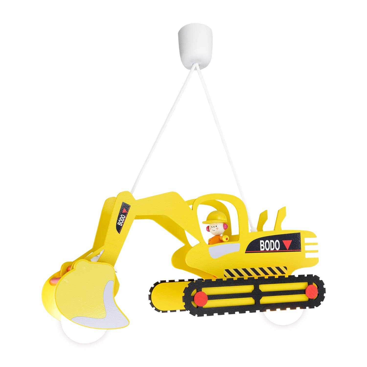 Pendant lamp, 2-Bulb, Building site