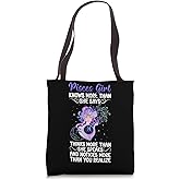 Pisces Girl Pisces Zodiac Sign Pisces Birthday Tote Bag