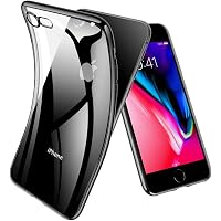 EbestStar Cover Cristallo Per IPhone SE, 5S E 5 - Bumper In TPU Morbido E Silicone, Colore Nero