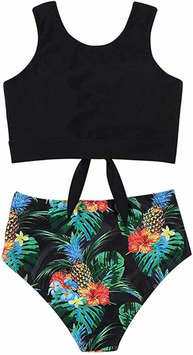 turtleneck two piece swimsuit