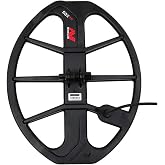 MINELAB EQX 15 Double-D Waterproof Smart Coil for Equinox Series &amp; X-Terra PRO Metal Detectors (Skidplate Included)