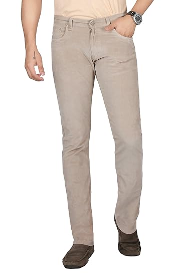 cream corduroy trousers mens