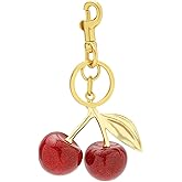 Udolfly Gold Initial Letter Keychains for Women Alphabet Bag Charm for Handbags Keyring Accessories Gifts