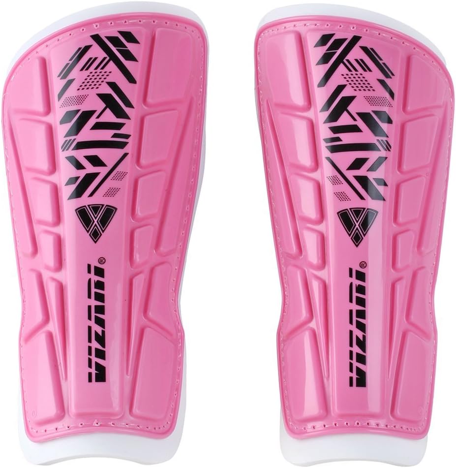 Vizari Malaga Soccer Shin Guards for Kids | Soccer Gear for Boys Girls | Protective Soccer Equipment | Adjustable Straps : Sports & Outdoors