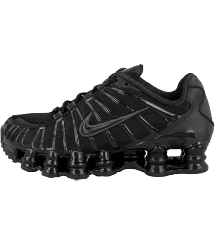 Amazon.com | Nike Women's Shox Tl Trainers, Multicoloured Black