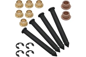 MDEOOSKY 19pcs Auto Metal Direct Door Hinge Pin & Bushing Repair Kit Replacement for Chevrolet Camaro 1967-69 Nova 1968-1979 Replacement for Pontiac Firebird 1968-1969, A00031