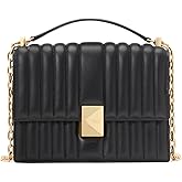 kate spade new york womens Deco Leather Flap Chain Crossbody