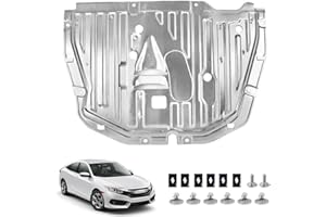 Engine Splash Shield Guard Under Car Shield Cover Board 74110-TBA-A00 Compatible with Honda Civic 2016 2017 2018 2019 2020 20