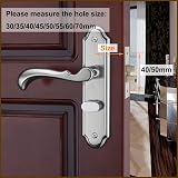 Qrity 60mm Tubular Mortice Latch Sprung Lock for Internal Doors Zinc Alloy view 4