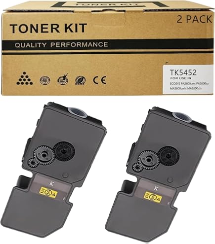 Amazon.com: Kyocera TK-5450K Black Toner Cartridge Original Toner