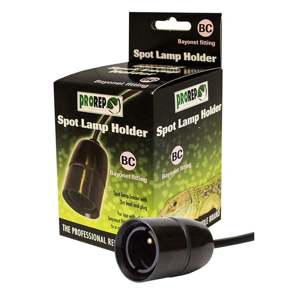 Posh Pets Prorep Bayonet Lamp Fitting with Plug