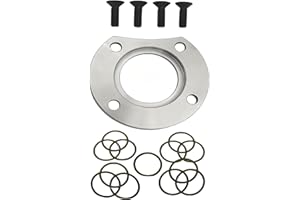 Lskioer Bearing Retainer Set, Rear Bearing Support Plate & Shim Kit Fits for Mustang T5 World Class HD 5 Sp Transmission, Replaces T5144, E5ZZ7195A, E5ZZ-7195A