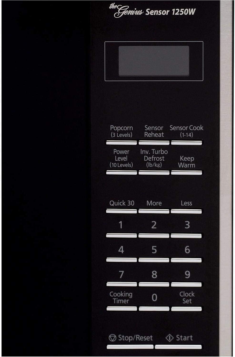 Panasonic NN-SN975S 2.2 cu. ft. 1250 Watt Microwave with Cyclonic Wave Inverter
