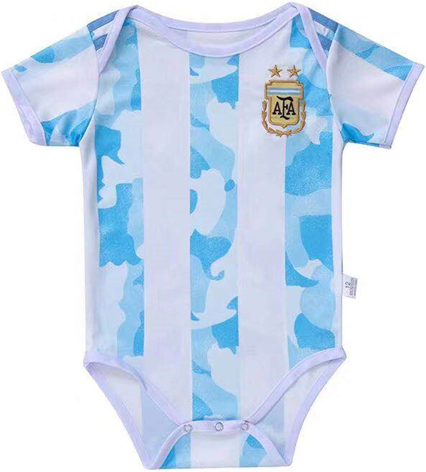 Football Fans Club Home and Away Soccer Baby Bodysuit Comfort Jumpsuit for 0-18 Months Infant and Toddler New Season Jersey