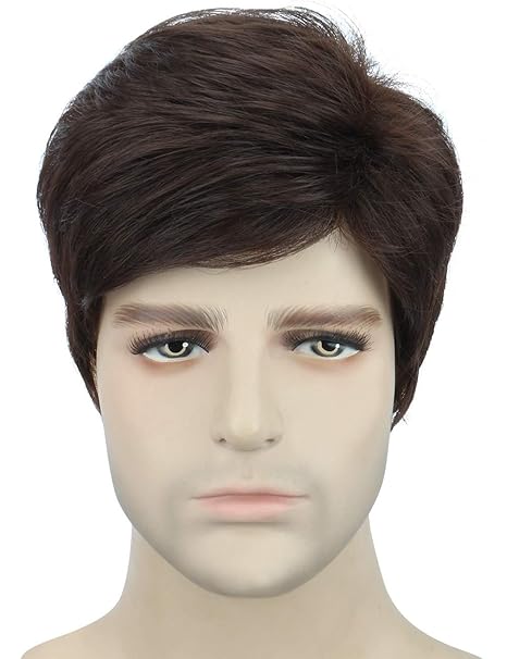 Fully Wigs For Men Hair Wigs For Men Synthetic Hair Wigs For Boys