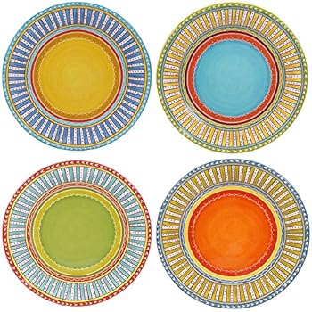 Certified International Valencia Dinner Plates (Set of 4), 11.25
