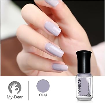 Vernis à Ongleswudube Couleur Unie Clou élégant Art à Base