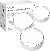 TP-Link Deco X50-PoE 3-Pack AX3000 Mesh WiFi 6 System with 2.5 GbE