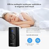 TECKNET Wireless Doorbell Waterproof Battery-Operated 1300 ft Range 60 Chimes view 4