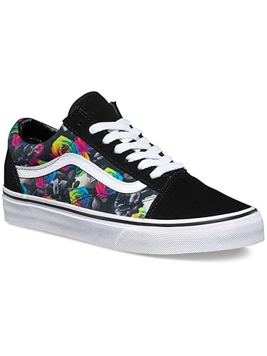 black rainbow vans