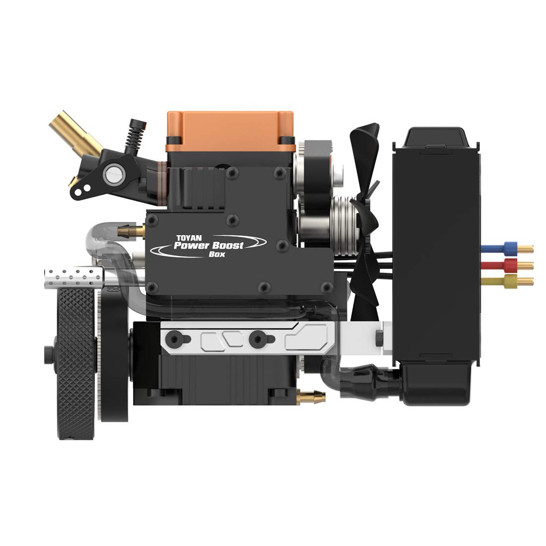 toyan power boost box NikolaToy L400 Micro internal combustion engine Long Stroke Toyan Engine FS-S100 4 Stroke