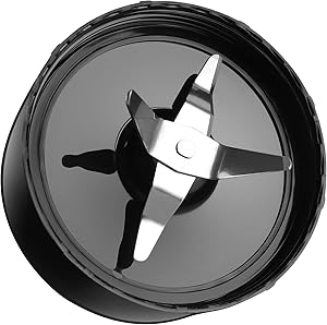 1-pack QT Replacement Parts Cross Blades Compatible with Magic Bullet 250w Blender, Juicer and Mixer (Model MB1001)