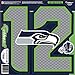 NFL Seattle Seahawks #12 logo Fathead