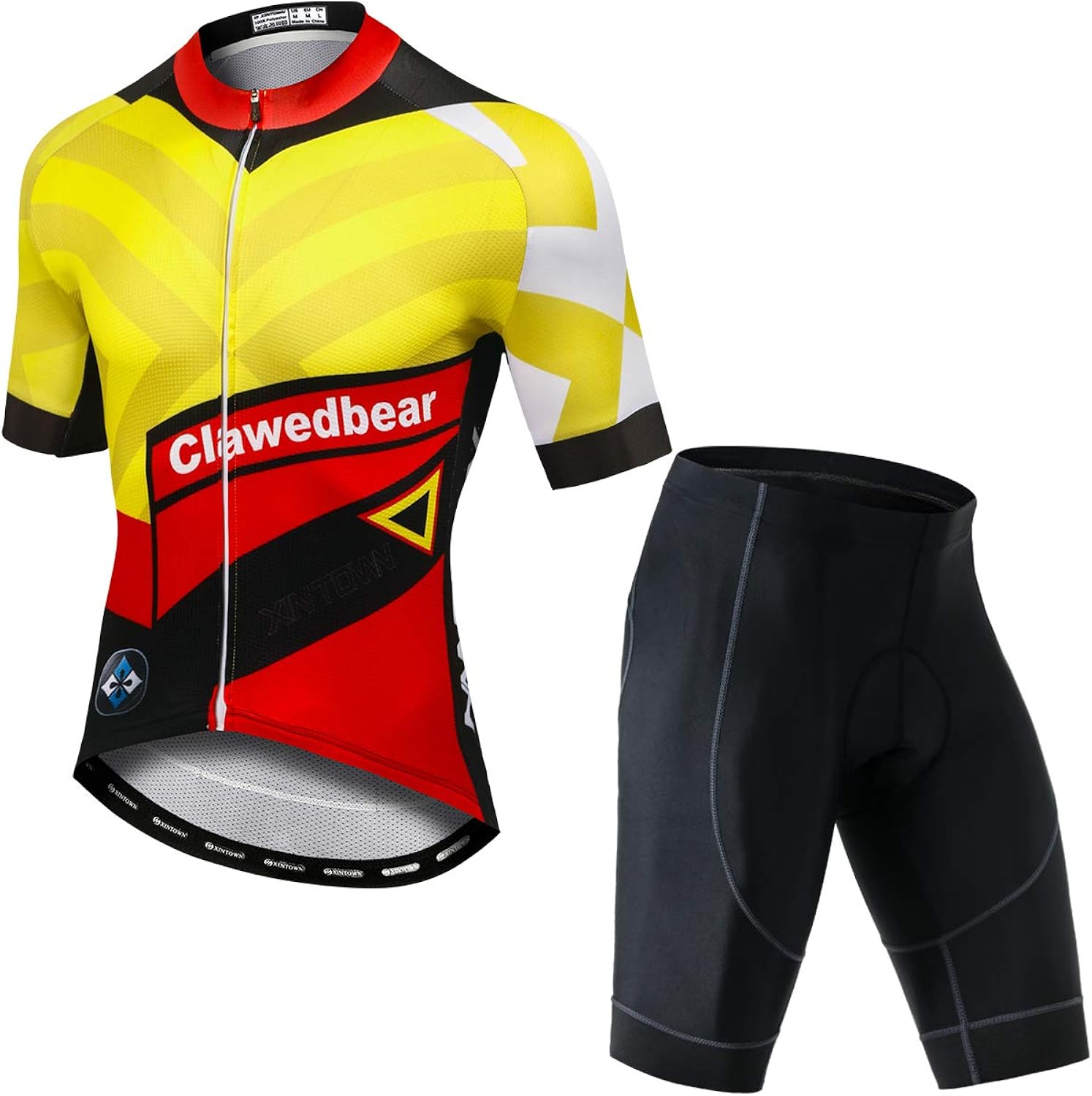 Men's Cycling Suit 3D GelFilled bib Breathable Bicycle Combination