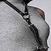 Women's Punk Waist Belt Body Chain Faux Leather Harness Adjustable with Buckles and O-Rings(LB-25)