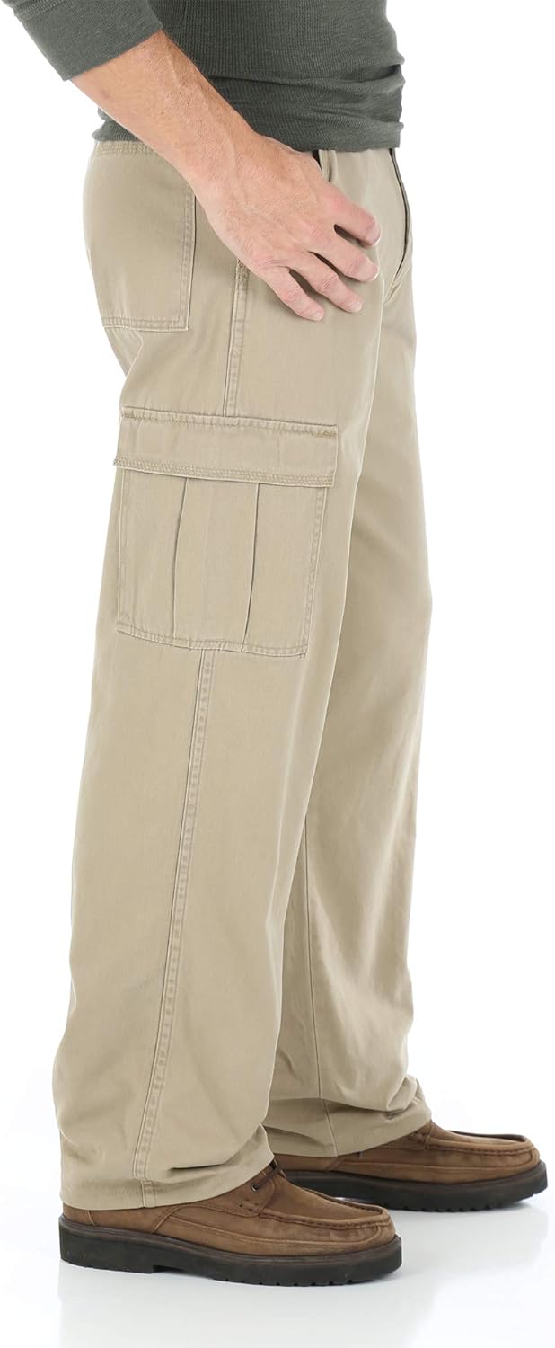 wrangler twill cargo pants