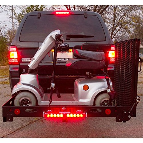 Hitch Cargo Carrier Magnetic Mount LED Flat-4 Tail Light ... car wiring harness supplies 