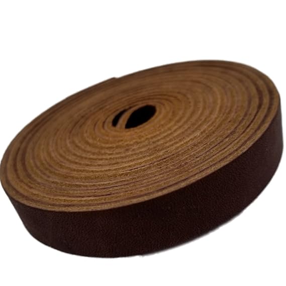 Buy Thin Leather Straps by TOFL Crafts Leather Strips You Can Use. 1/16" Thick, 1/2" Wide and 72