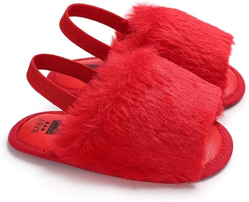 red sandals baby girl