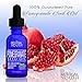 Pomegranate Seed Oil, 100% Pure & Organic Cold Pressed Carrier Oil- Anti-Aging, Nourishes & Hydrates Hair, Skin, & Nails, & Anti-Inflammatory- Free Bonus Roller Bottle Included by by Revital Youth