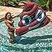 U.S. Pool Supply Giant 5 Foot Inflatable Poop Emoji Pool Float - Fun Kids Swim Party Toy - Huge Funny Summer Lounge Raft