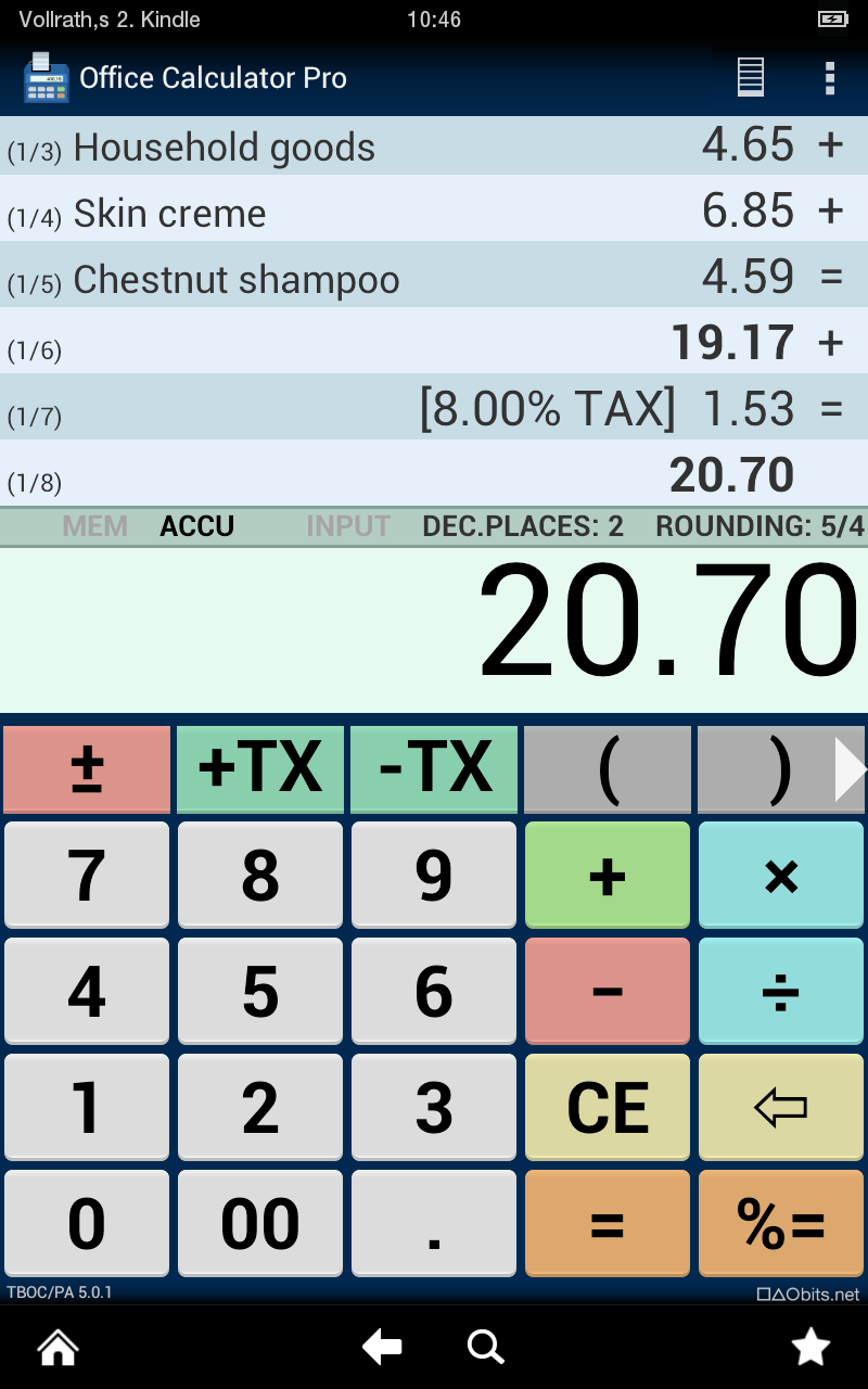Office Calculator Pro - Thumbnail 2
