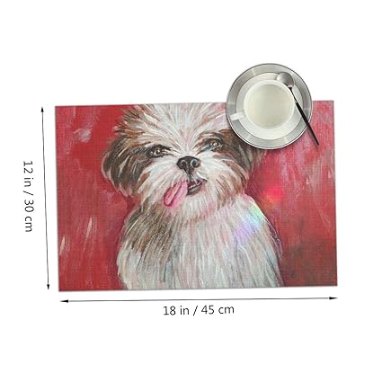 Amazon Com Coolfun Cute White Shih Tzu Dog Red Baby Puppy Themed