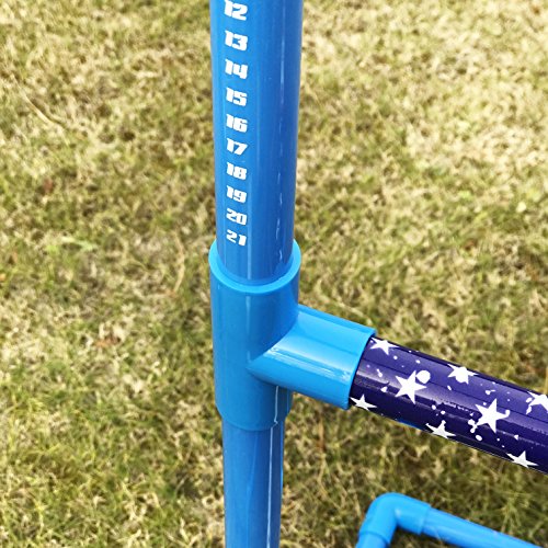 JAPER BEES Patriotic Rope Ladder Golf Toss yard game, Blongo Bolo Ball Lawn Game