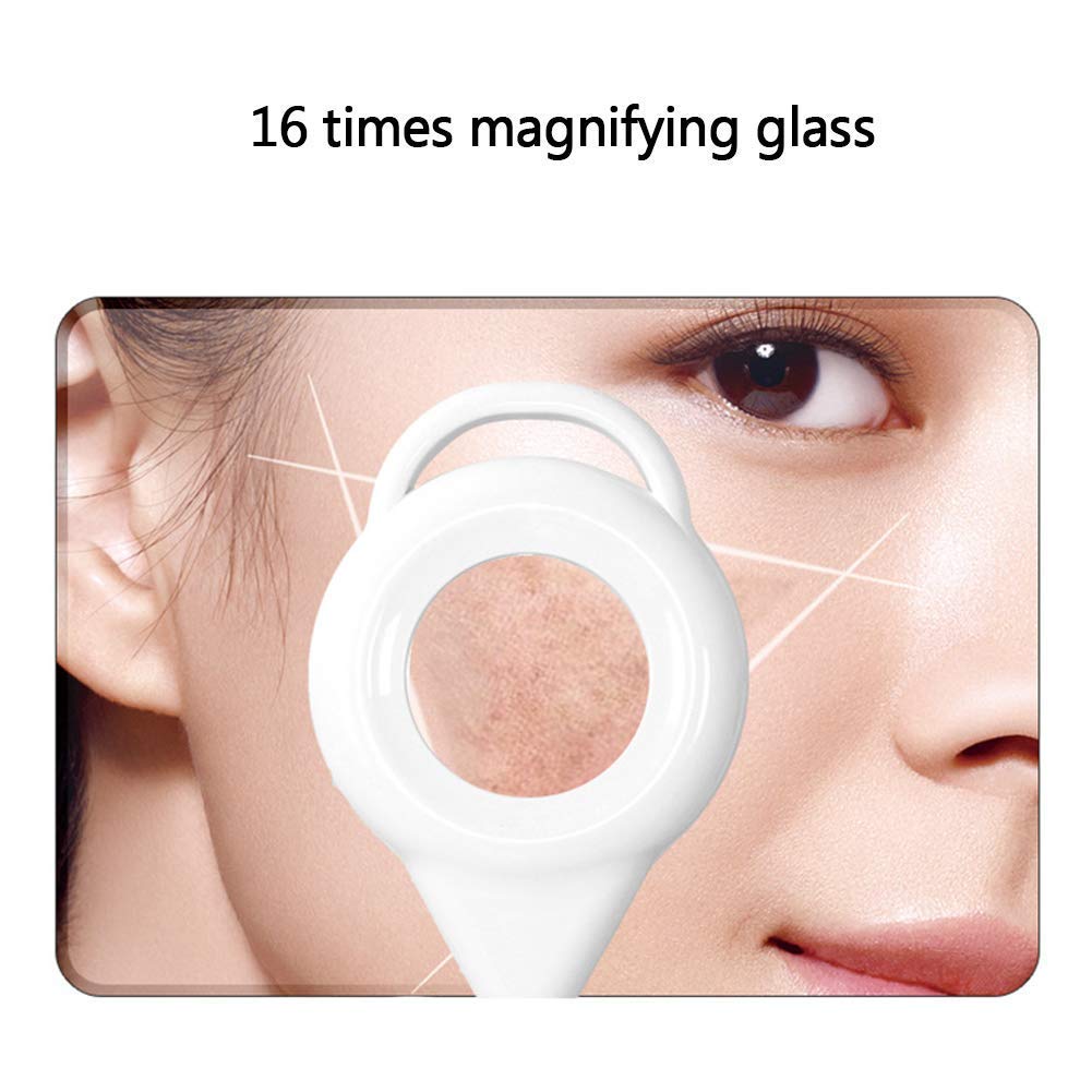 luz led lupa iluminada lente