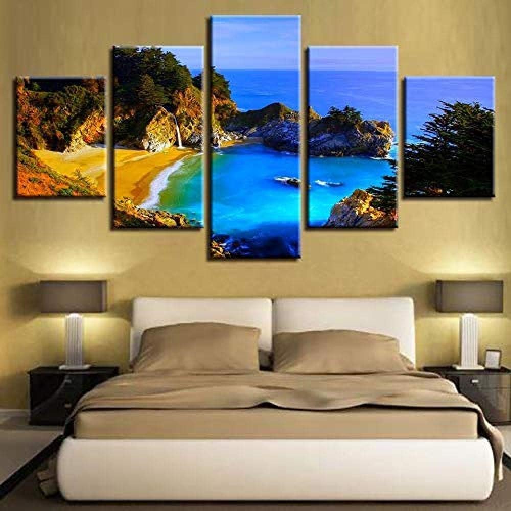 5 Carteles De Pared De Pintura Positiva Lienzo Hd Impresiones Fotos