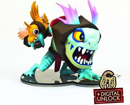 Amazon Com Mighty Fine Dota 2 Slark Demihero 2 1 2 Vinyl Figure